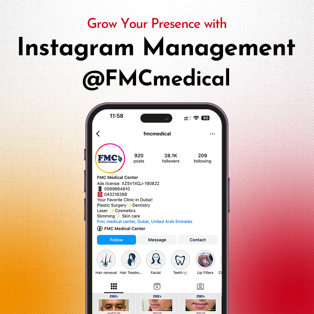 Instagram Account Management for FMCmedical