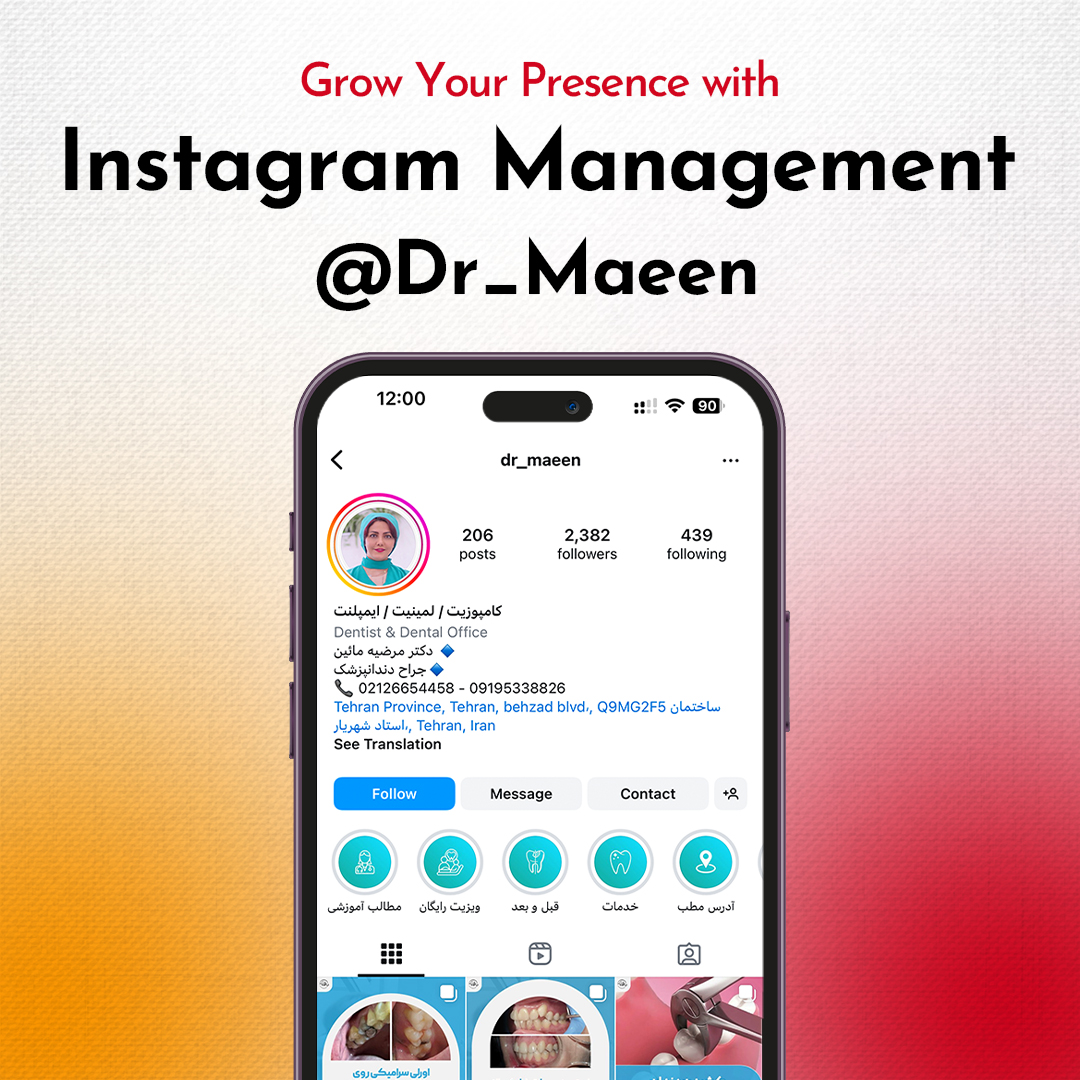 Instagram Account Management for Dr_Maeen